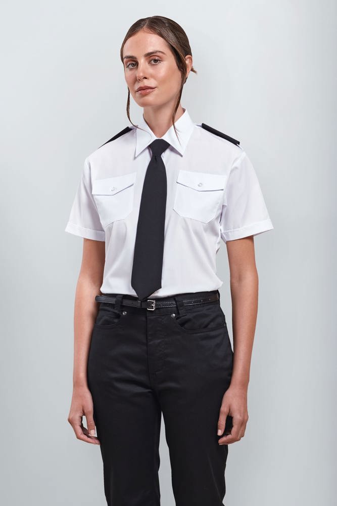 PR312 - Ladies Pilot Short Sleeved Shirt