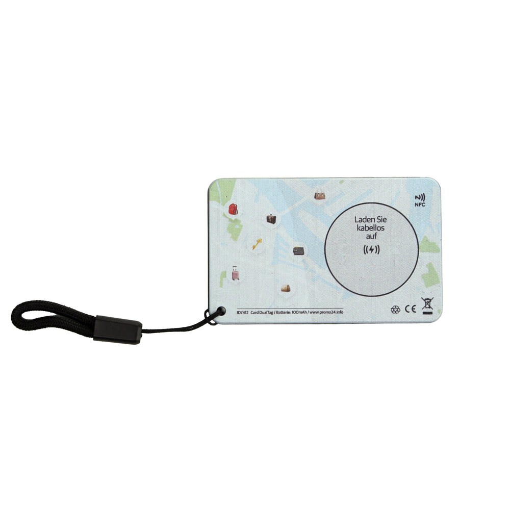 CARD DualTag Tracker Apple en Google Android