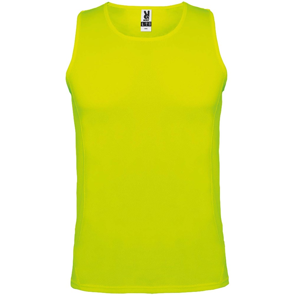 Andre 140 g/m² sporthemd voor kinderen - Fluorgeel