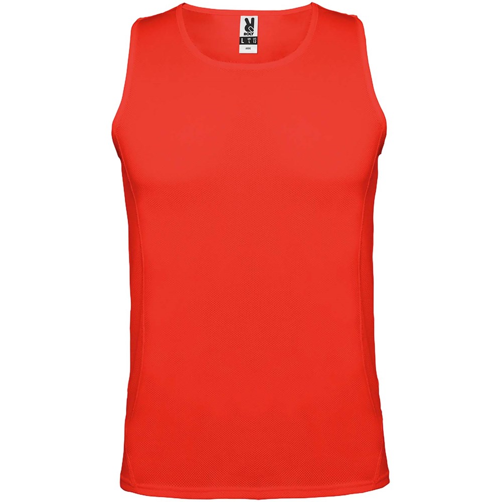 Andre 140 g/m² sporthemd voor heren - rood