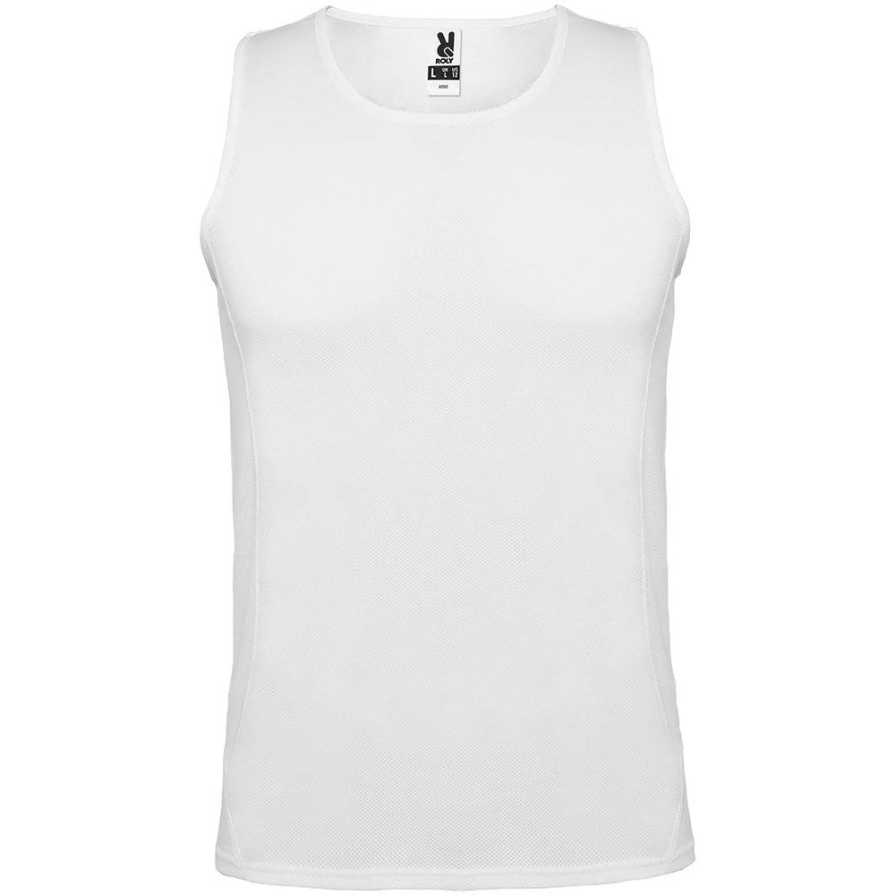 Andre 140 g/m² sporthemd voor kinderen - wit